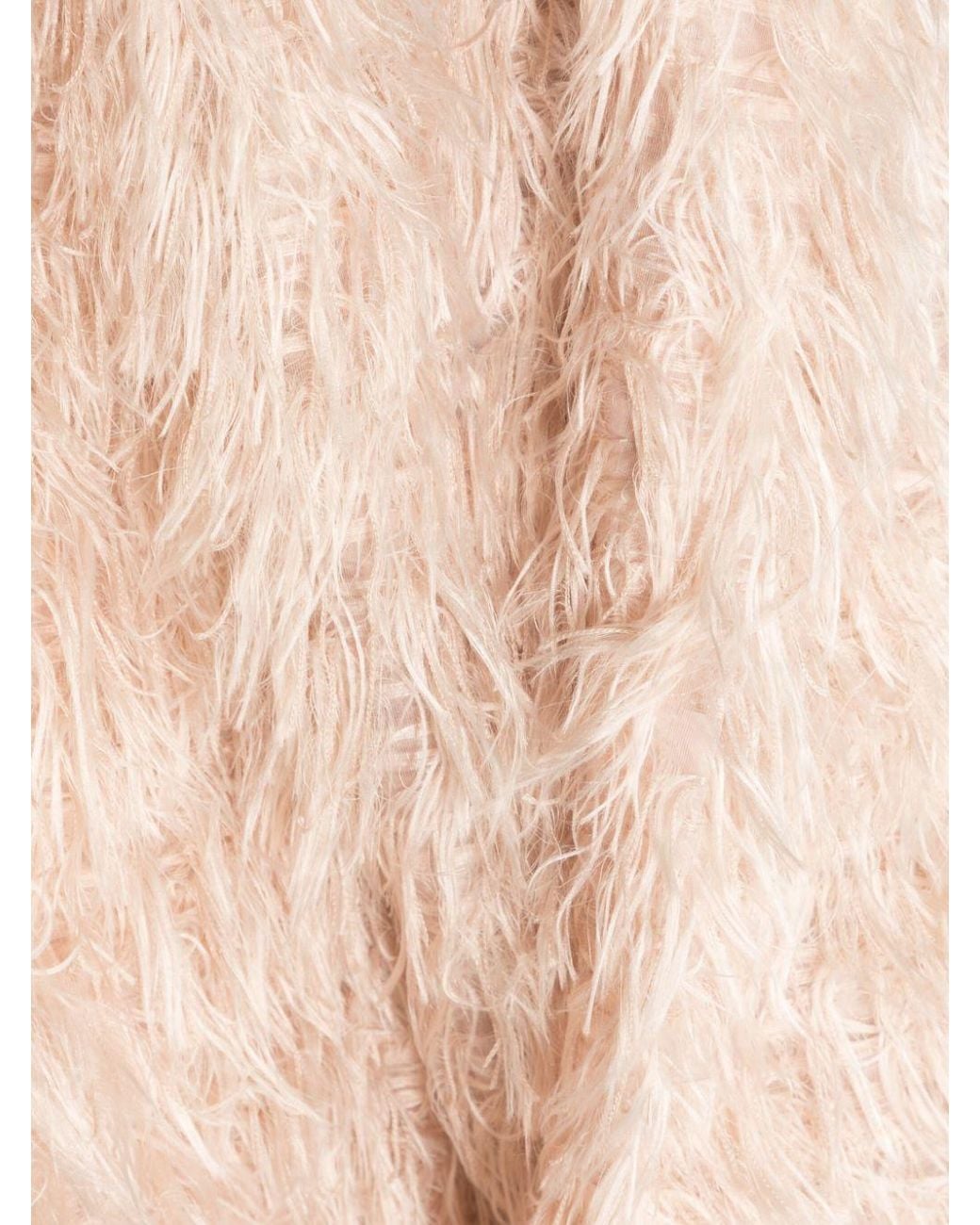 Dries Van Noten Natural Rectangular Scarf