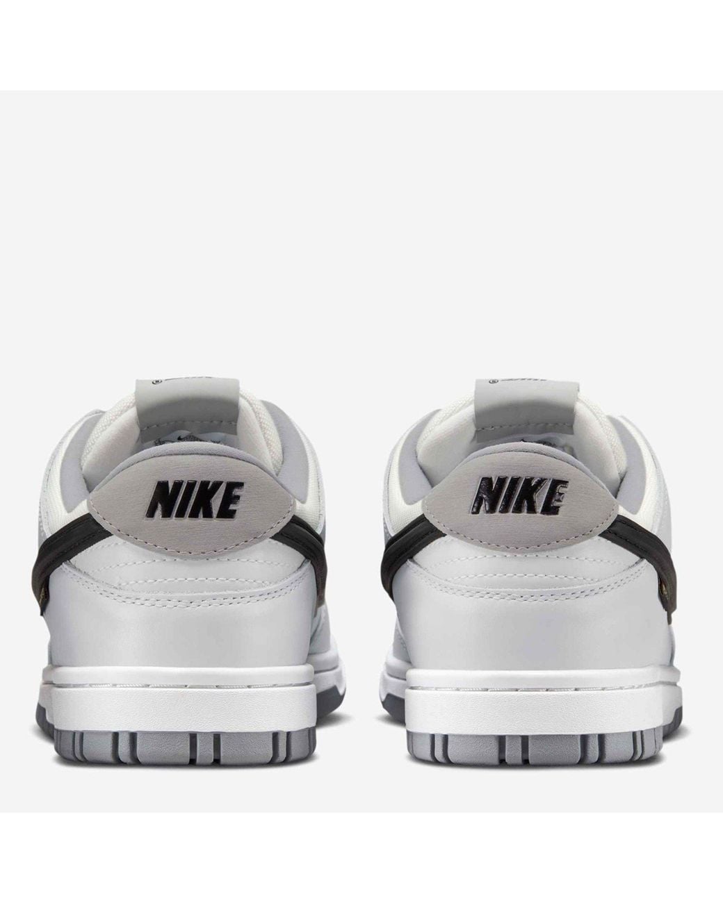 Nike White Color-Blocked Low-Top Sneakers for men