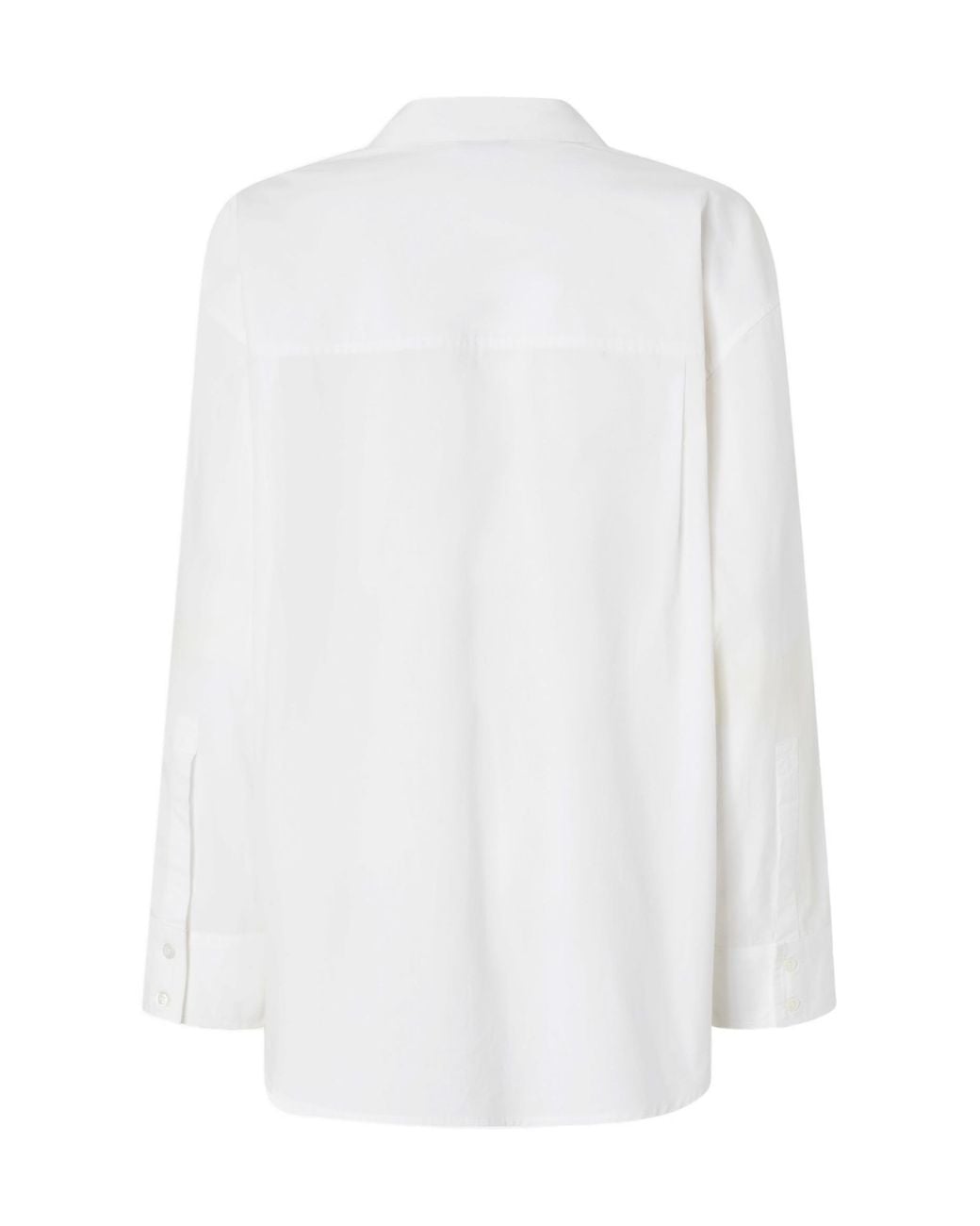 Pinko White Capirai Embellished V-Neck Shirt