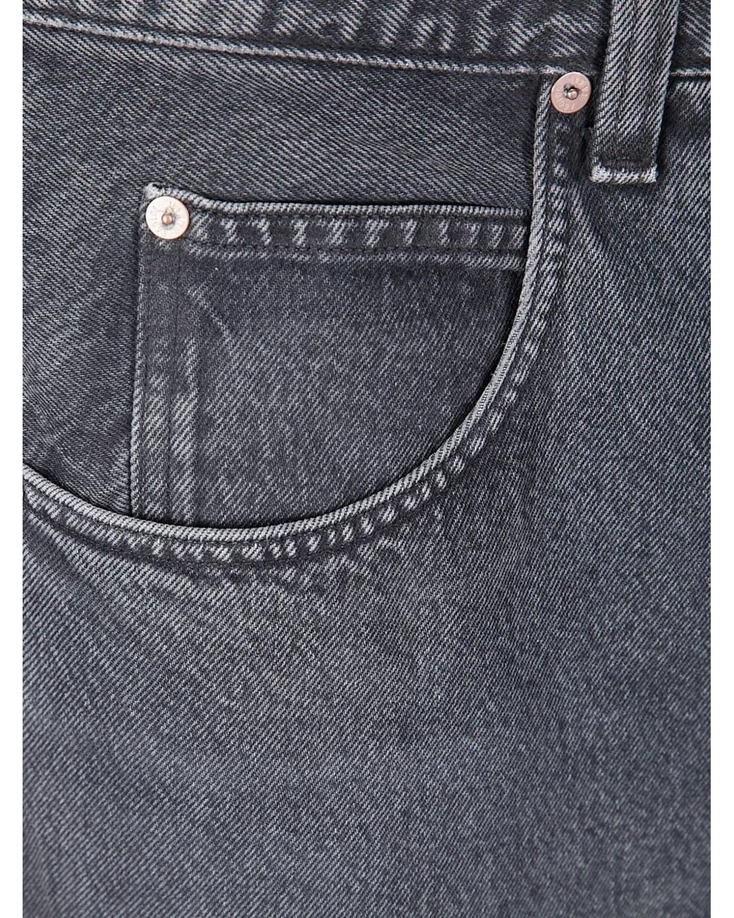 Agolde Blue Fusion Tapered-Leg Jeans for men