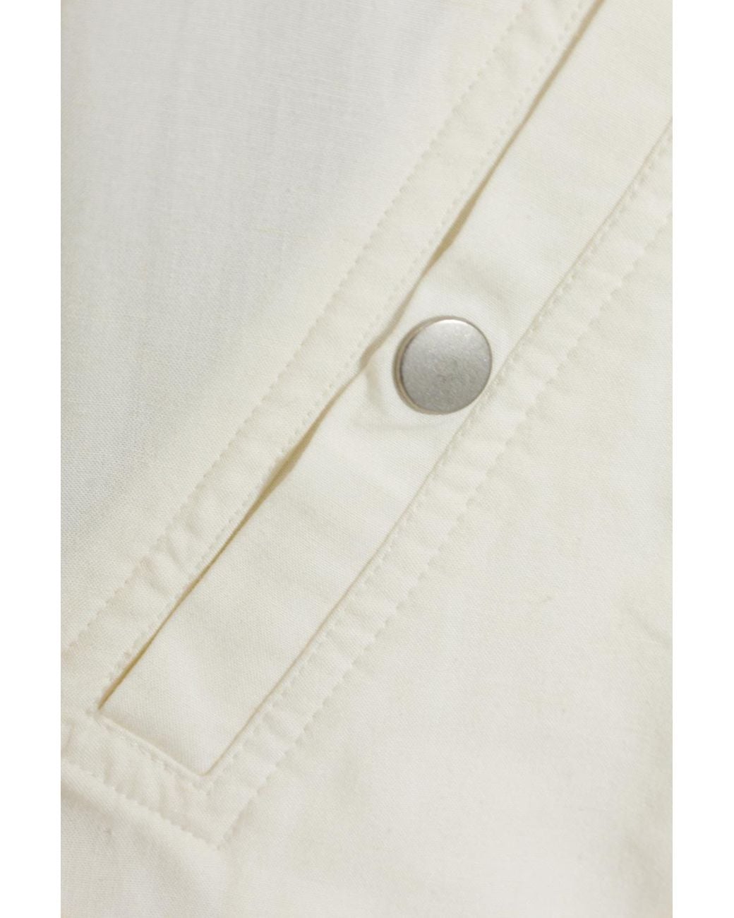 Isabel Marant White Isabel Marant Étoile Plume Drawstring Jacket