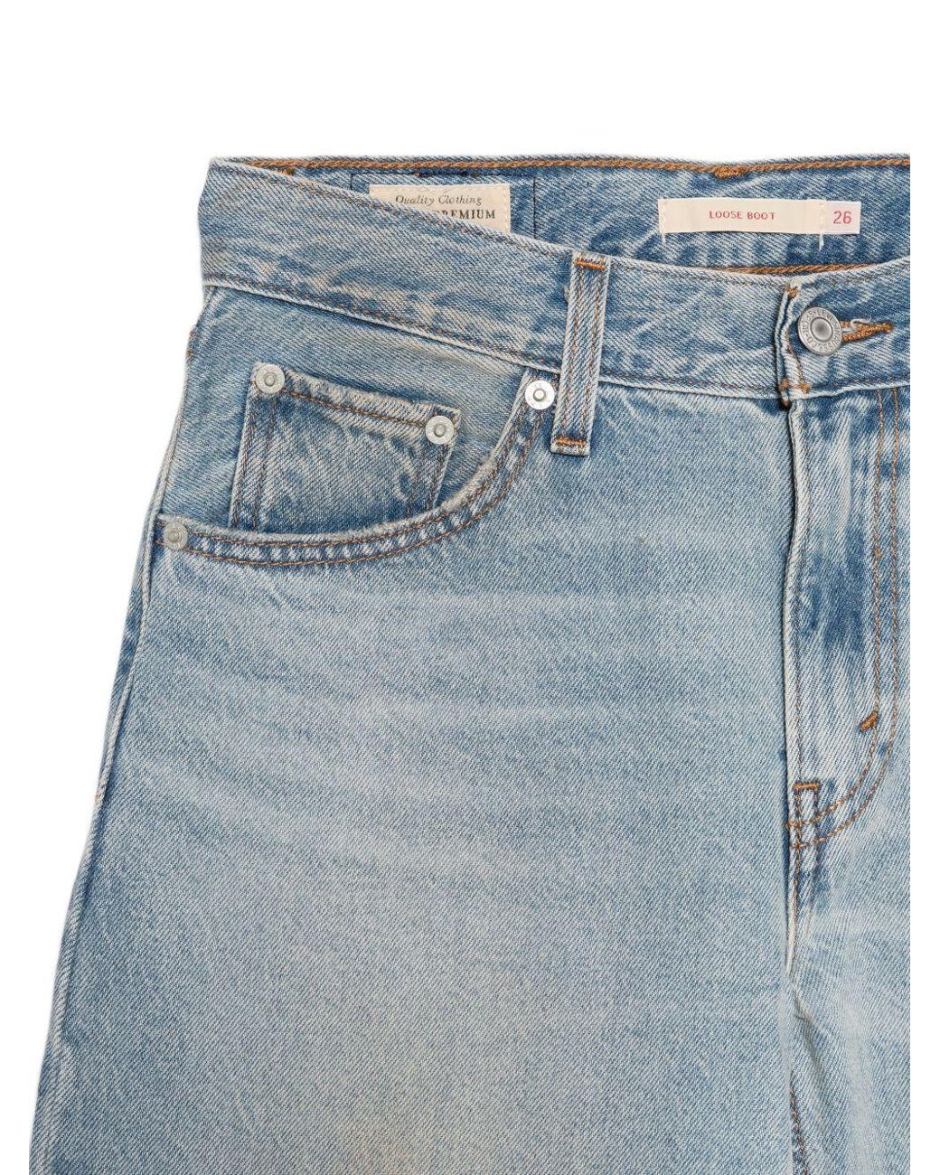 Levi's Blue Loose Bootcut Jeans