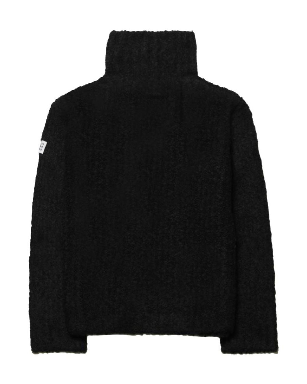 MM6 by Maison Margiela Black Turtleneck Jumper for men