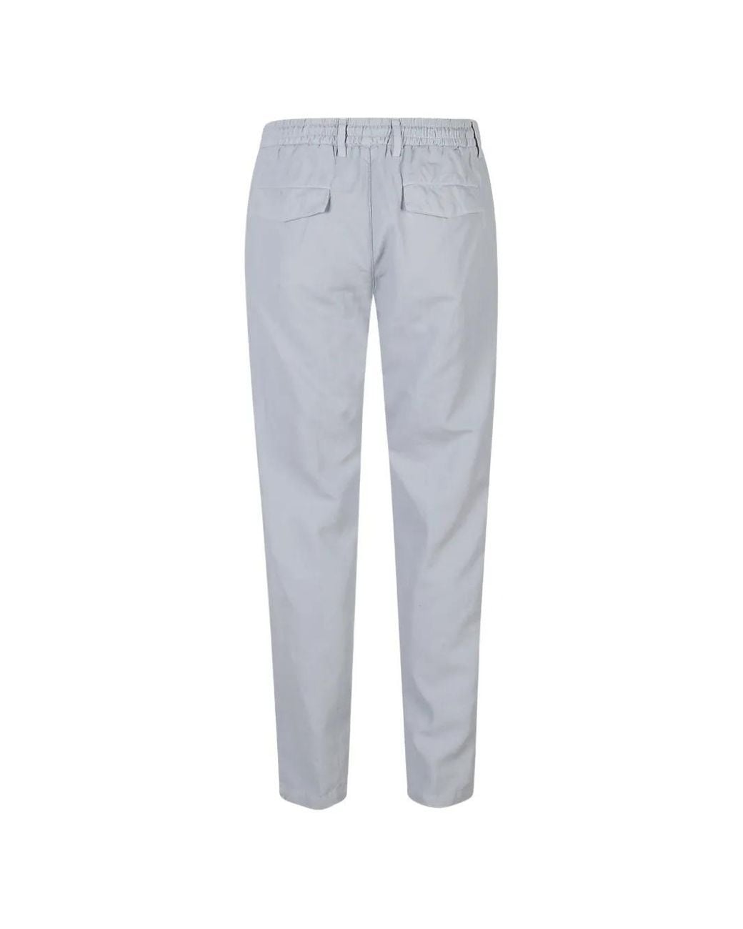 Eleventy Gray Drawstring Trousers for men