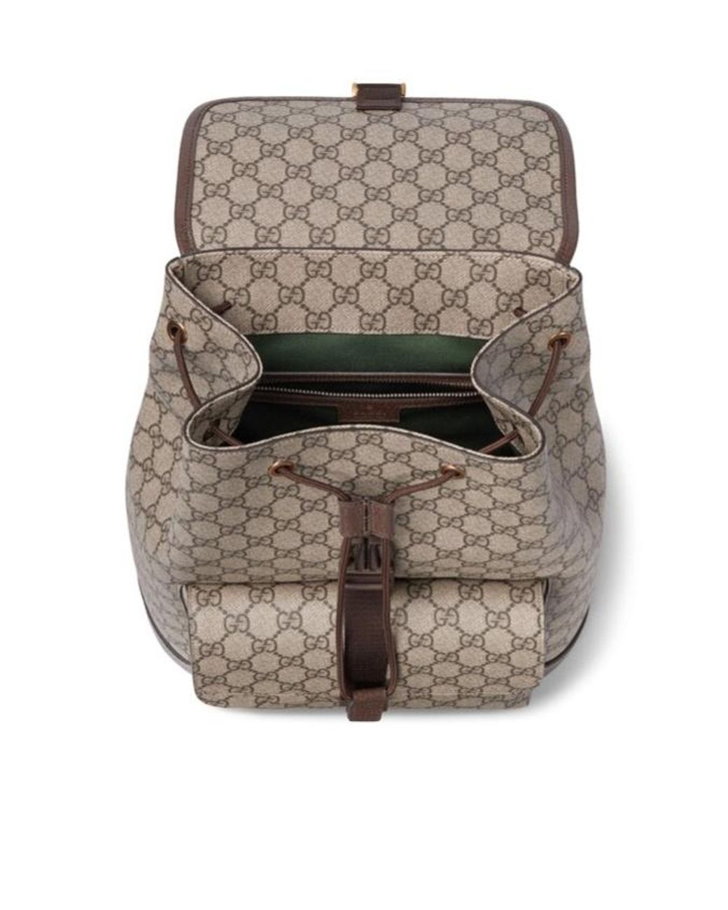 Gucci Brown Ophidia Small Backpack for men