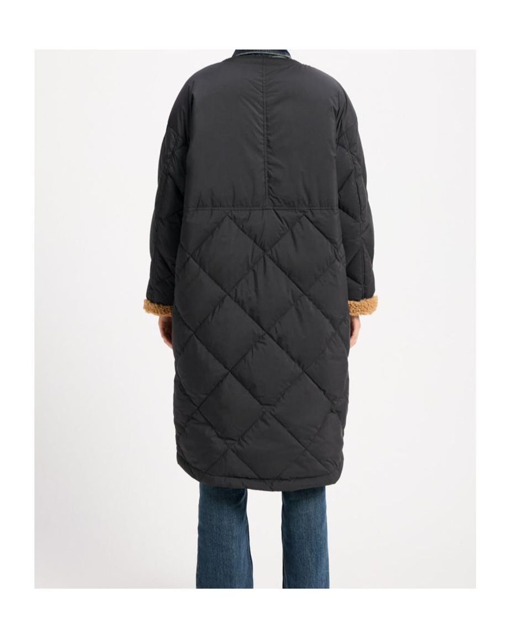 Pyrenex Black Blossom Long-Sleeved Down Jacket
