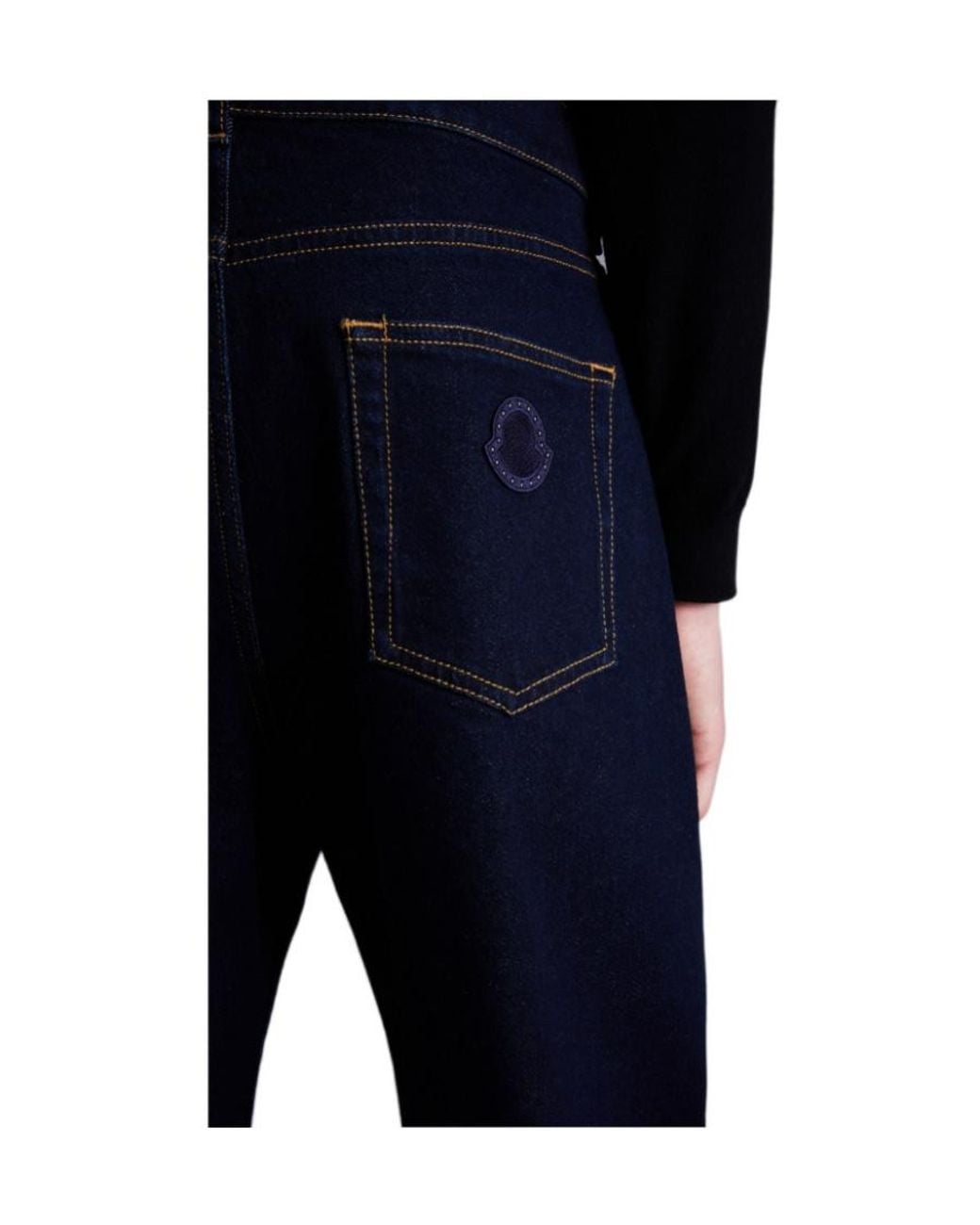 Moncler Blue Slim Fit Jeans for men