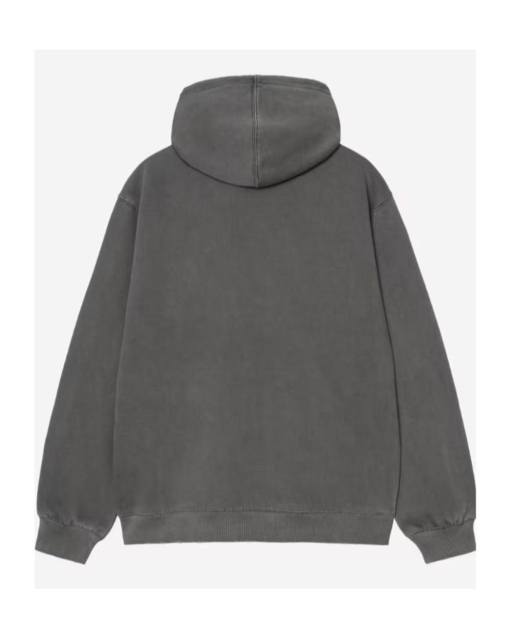 Carhartt Gray Torion Drawstring Hoodie for men