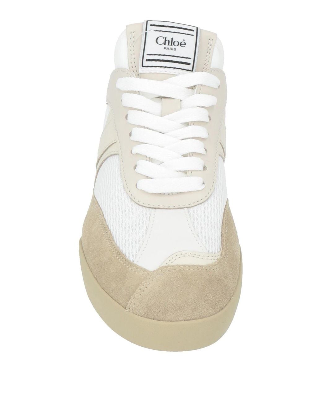 Chloé White Multi-Color Casual Shoes