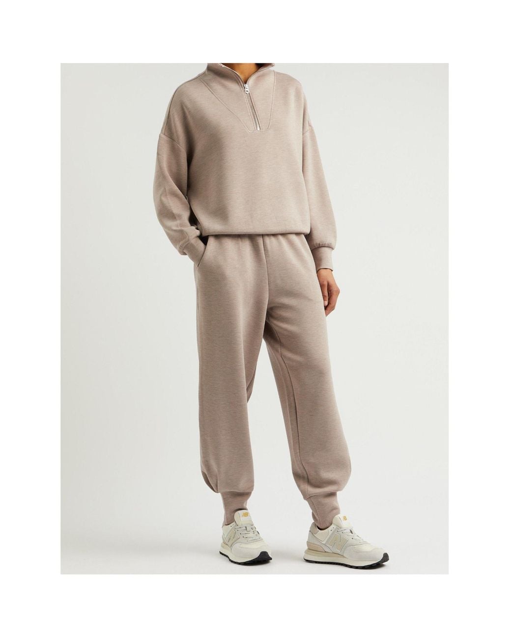 Varley Natural Half-Zip Sweatshirt