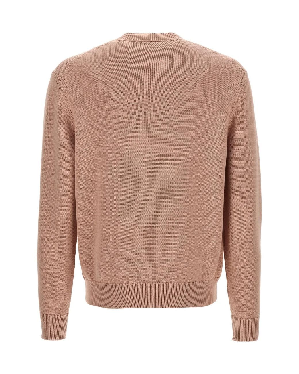 Etro Pink Motif-Embroidered Knit Jumper for men