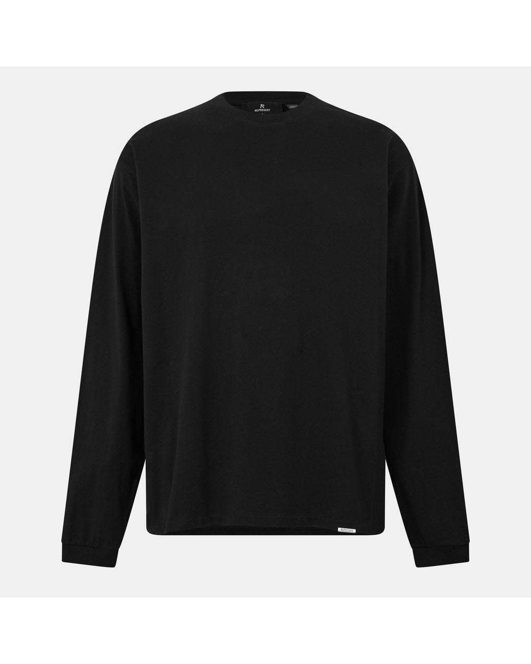 Represent Black Simple And Versatile Top for men