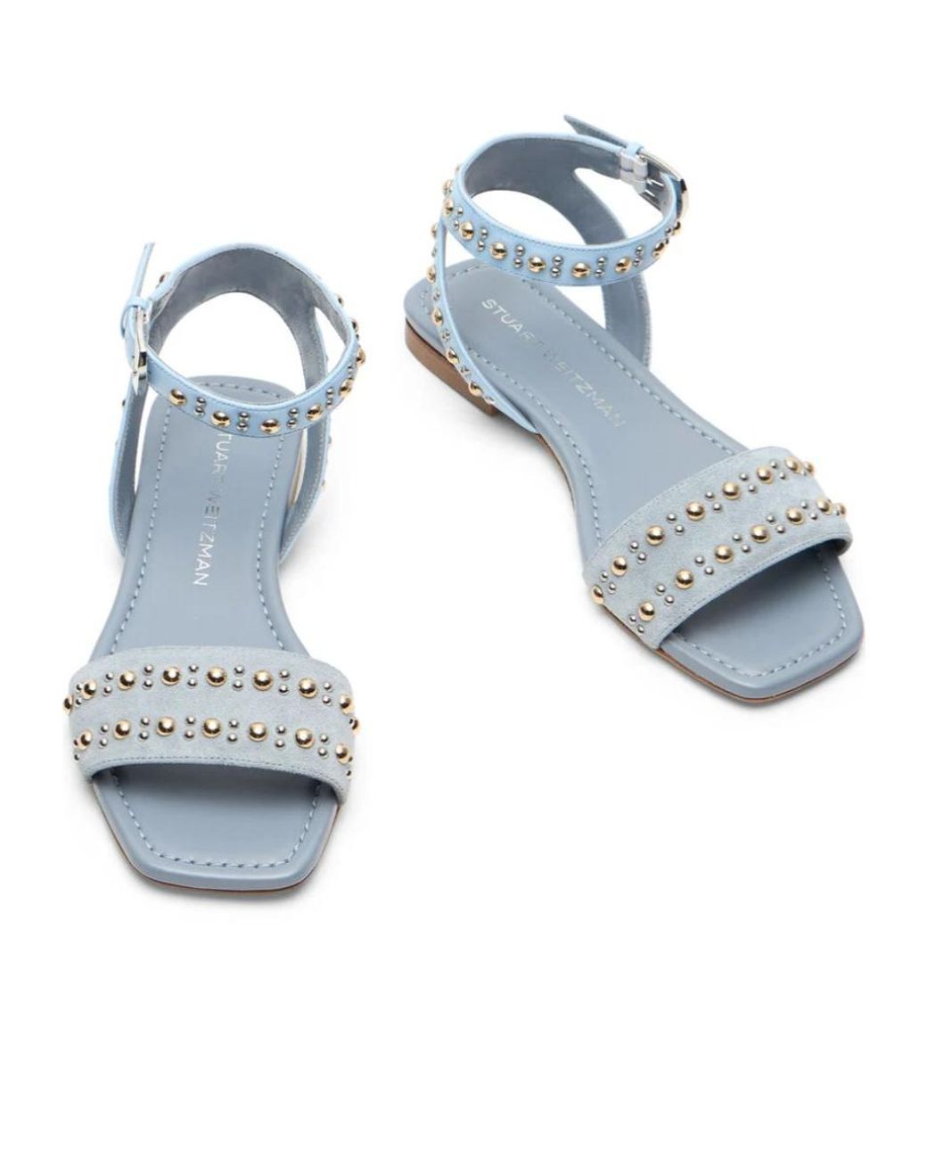 Stuart Weitzman Blue Perry Sandal