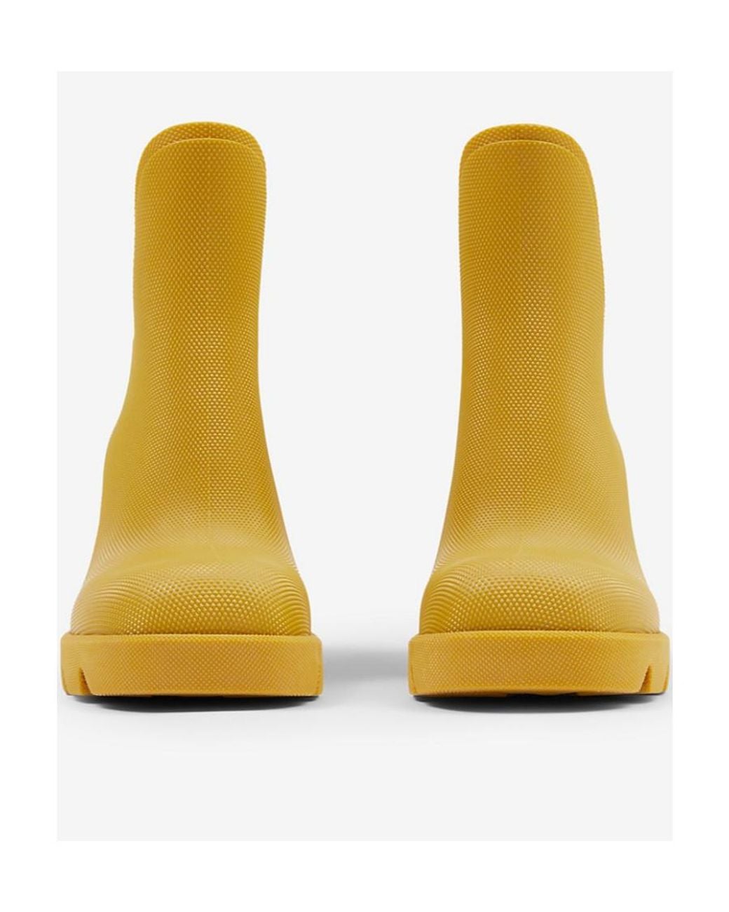 Burberry Yellow Marsh Slip-On Ankle Boots