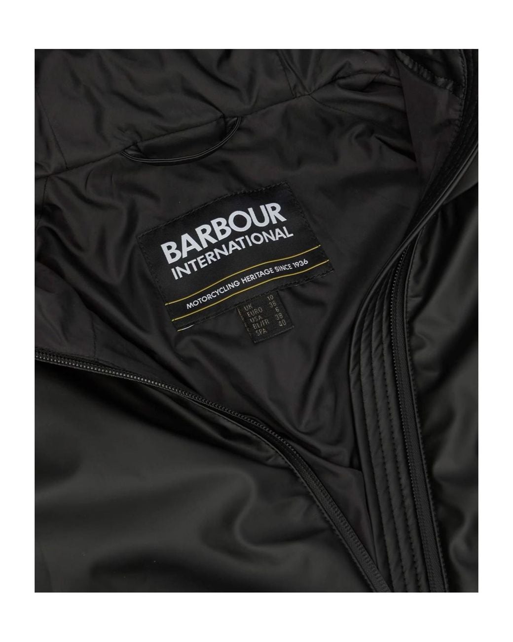 Barbour Black Long-Sleeved Casual Jacket