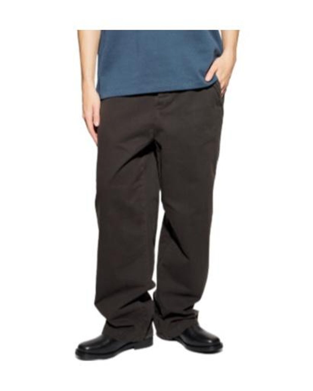 AllSaints Gray Juku Wide-Leg Pants for men