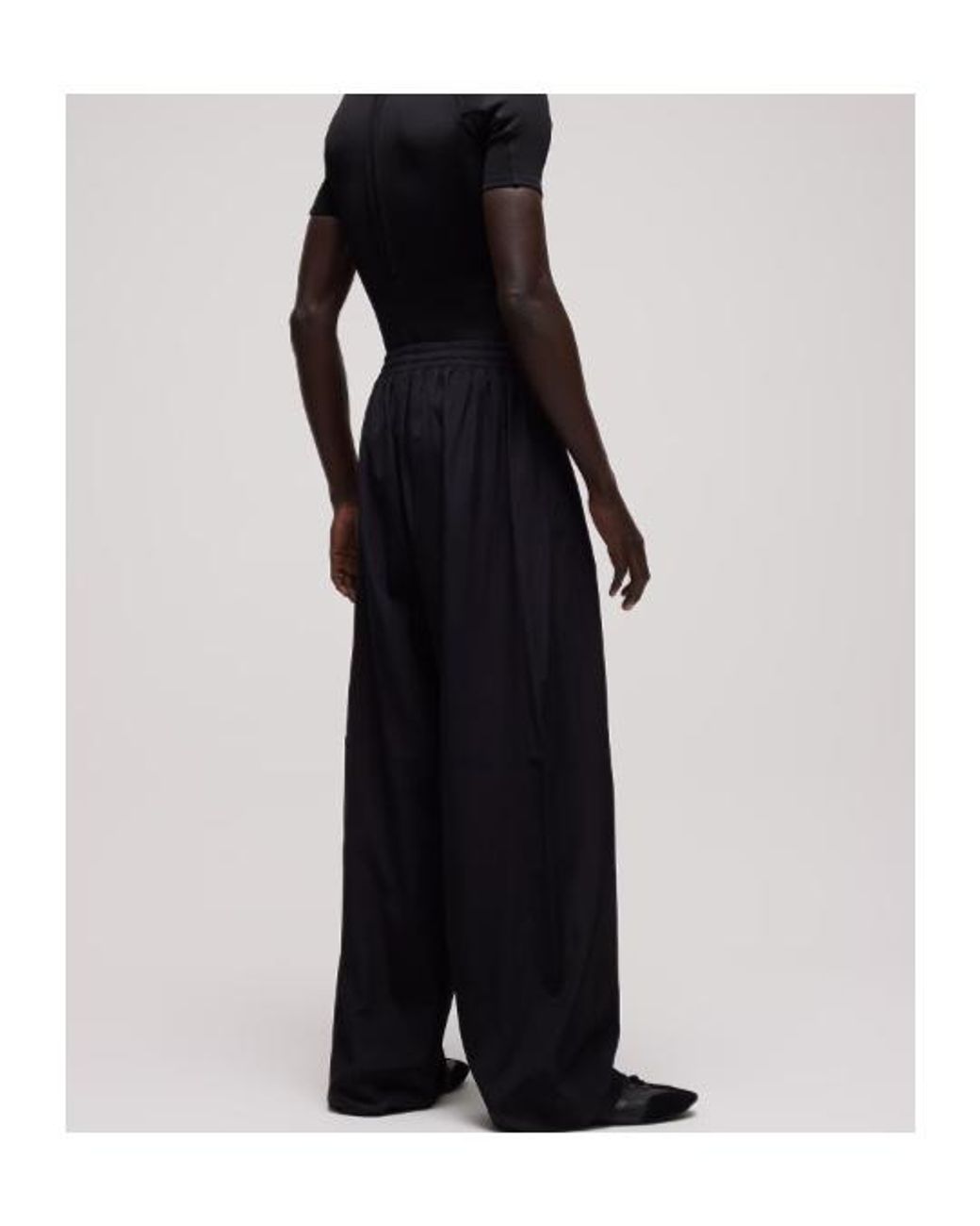 Gucci Black Wide-Leg Track Pants for men