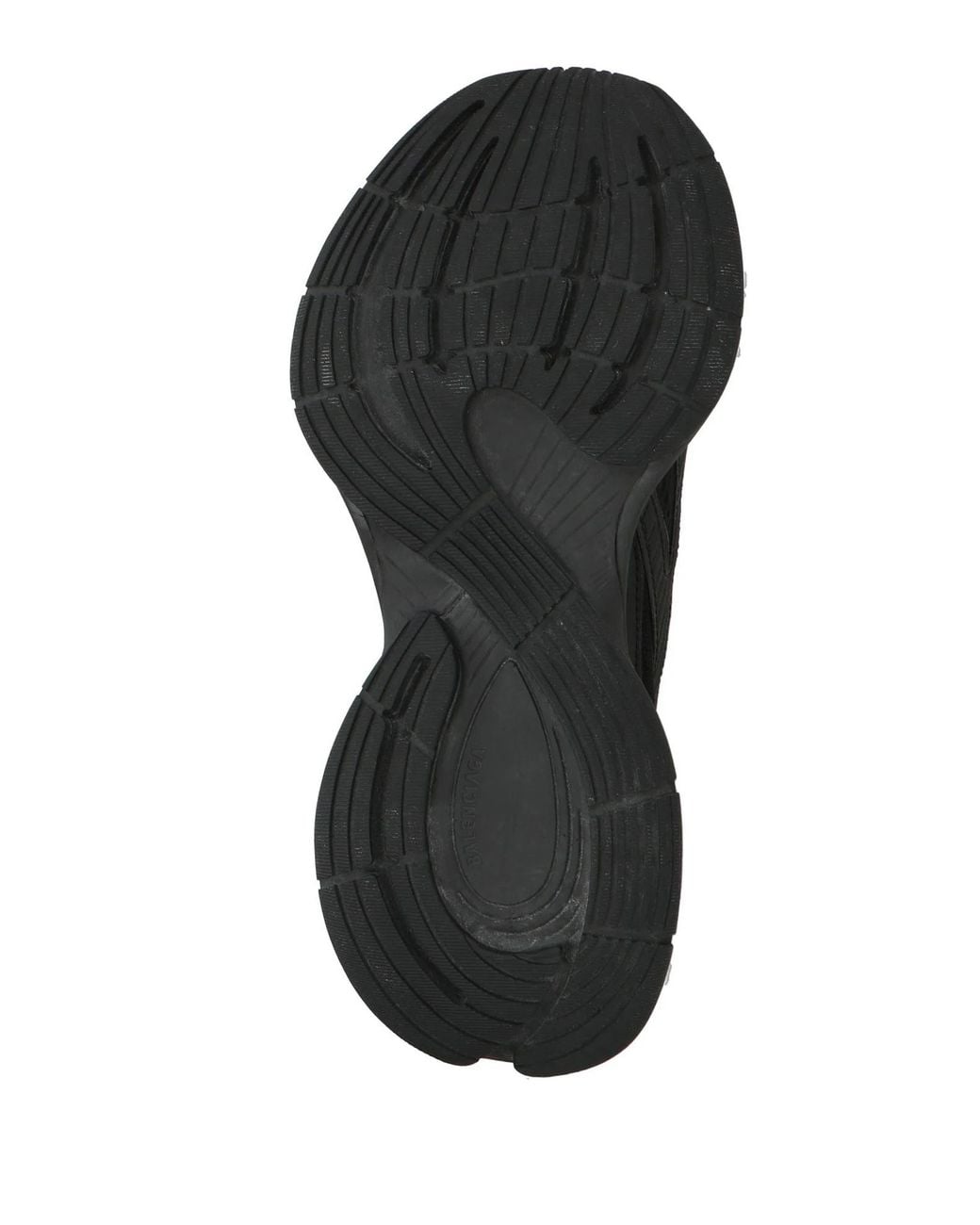 Balenciaga Black Two-Tone Low-Top Casual Shoes