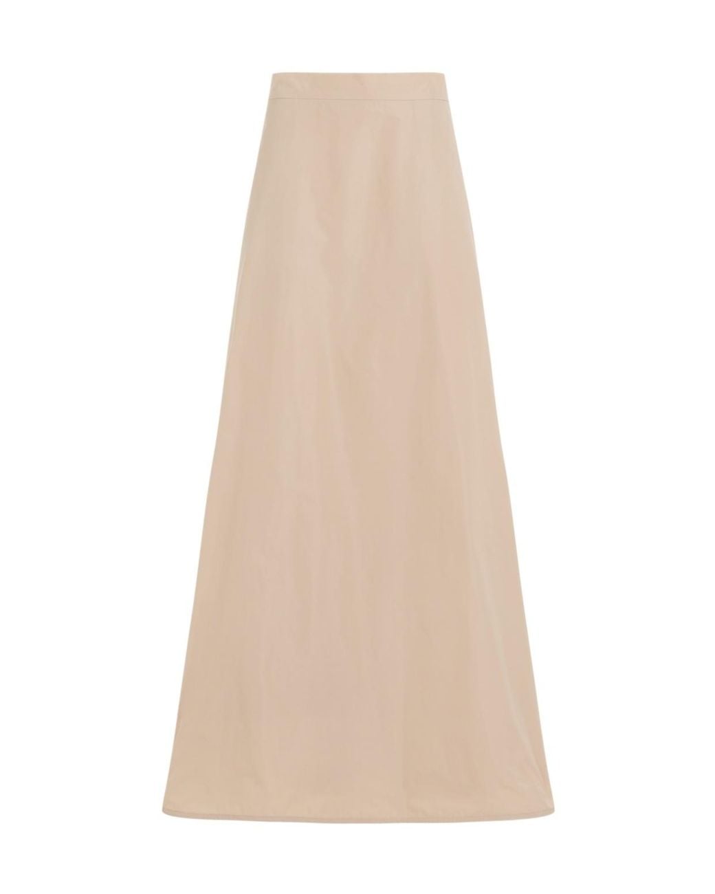 Jil Sander Natural High-Waisted Flared Skirt