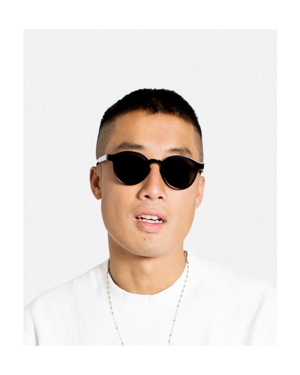 Retrosuperfuture Metallic The Warhol Round-Frame Sunglasses for men