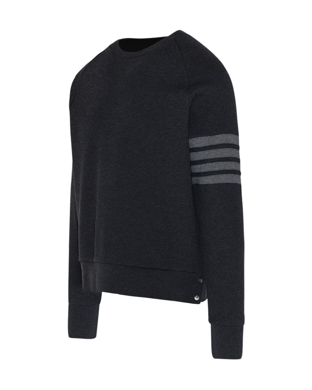 Thom Browne Blue 4-Bar Raglan-Sleeve Sweatshirt for men