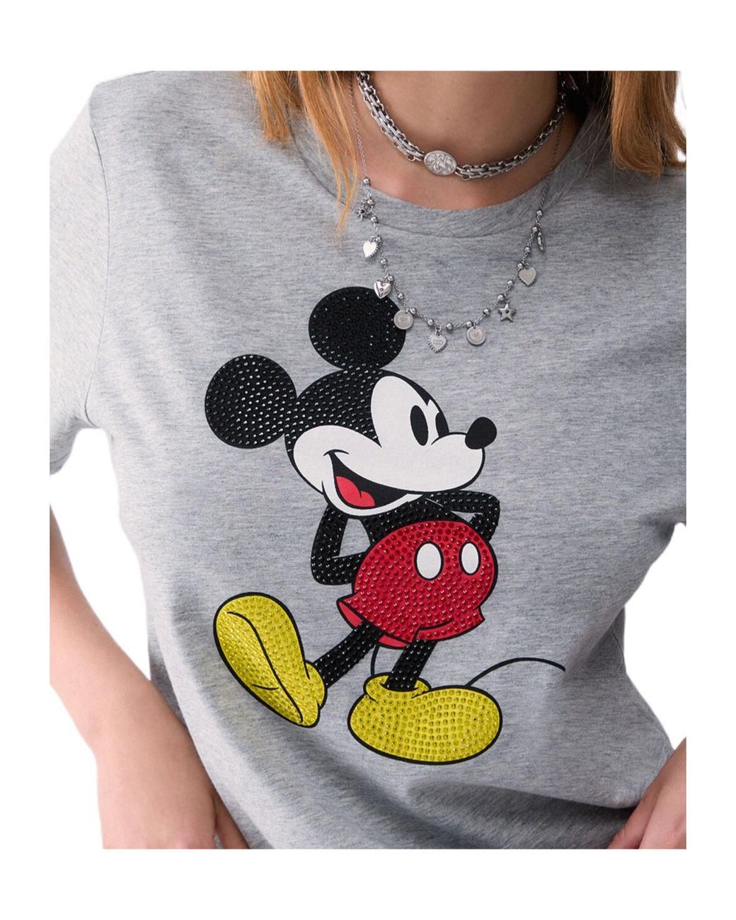 Liu Jo Blue Disney Character Strass T-Shirt