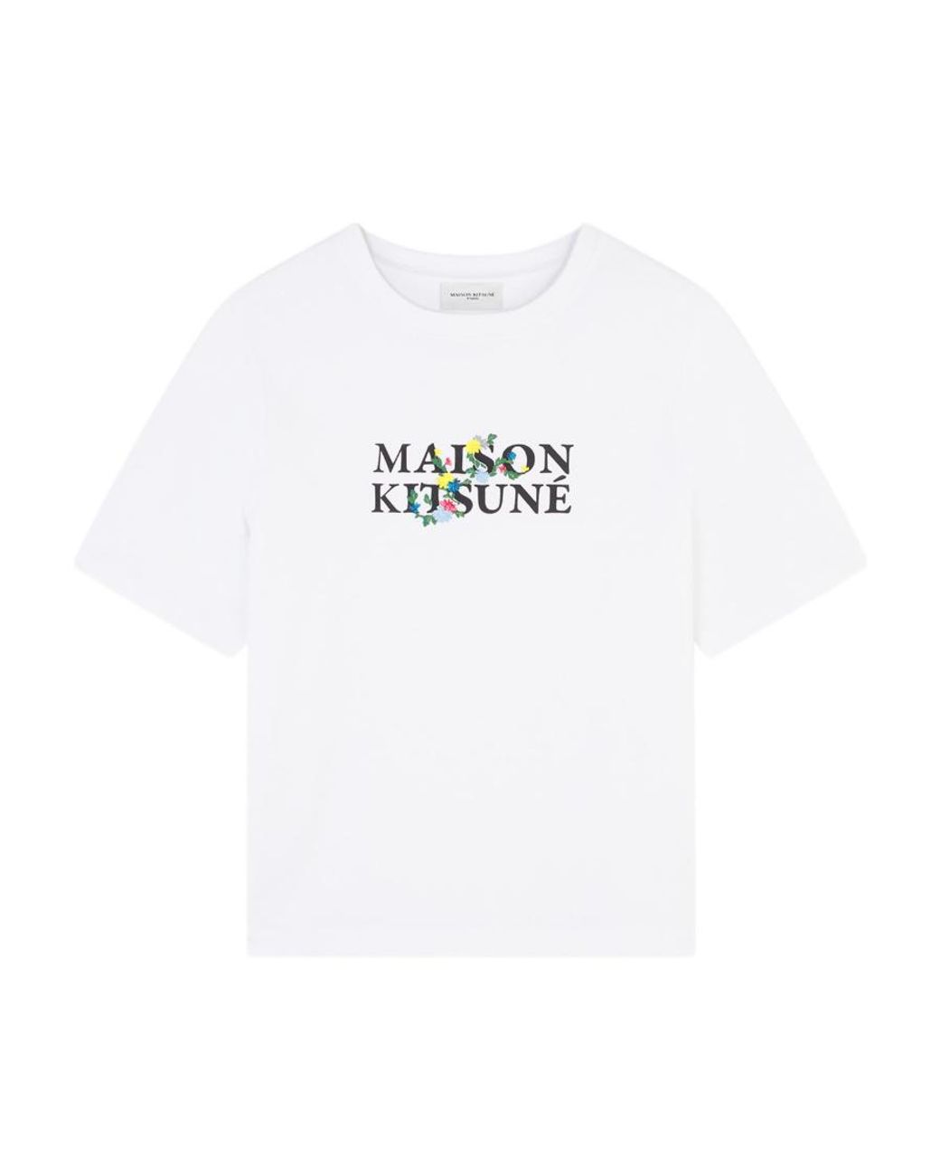 Maison Kitsuné White T Shirts And Polos