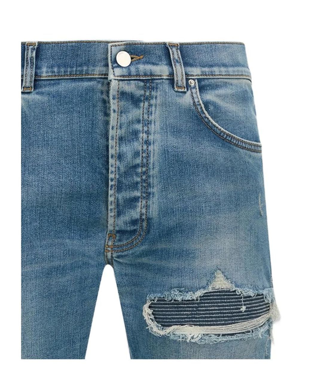 Amiri Blue Hollywood Mx1 Jeans for men