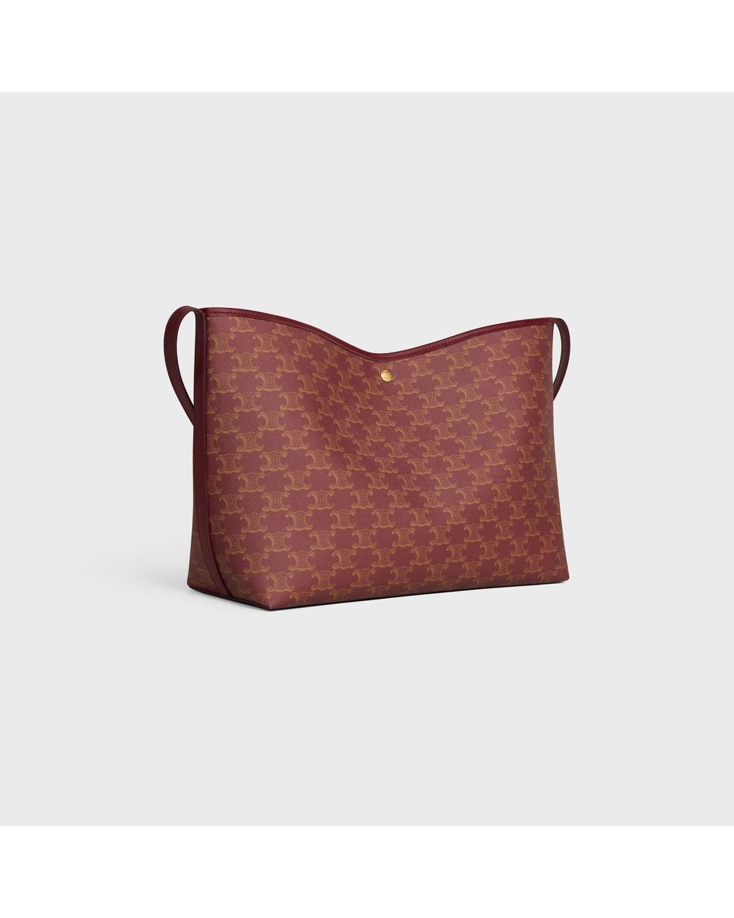 Céline Red Soft Shopper Bag