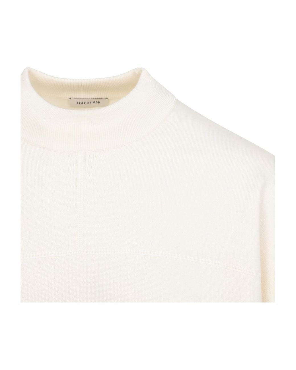Fear Of God White Long-Sleeved Sweater for men
