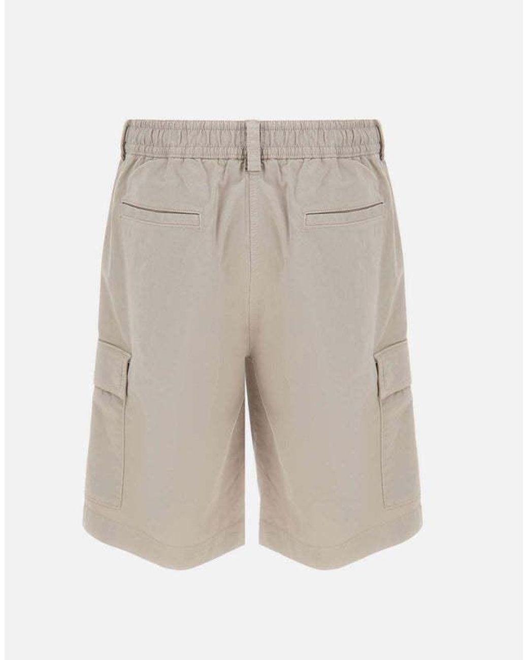 Boss Gray Sisla Cargo Shorts for men