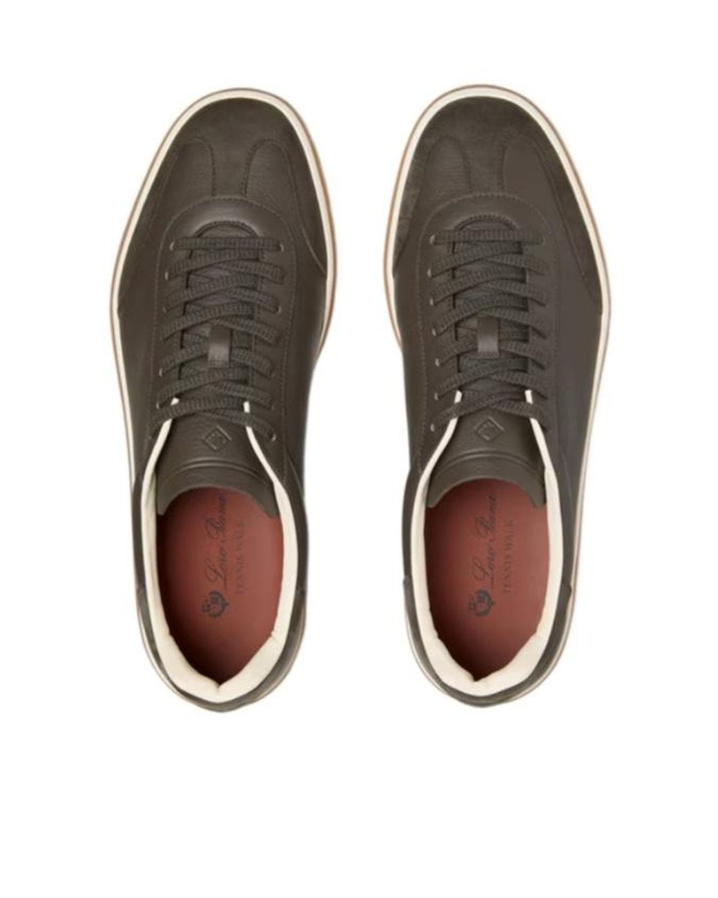 Loro Piana Brown Tennis Walk Sneaker for men