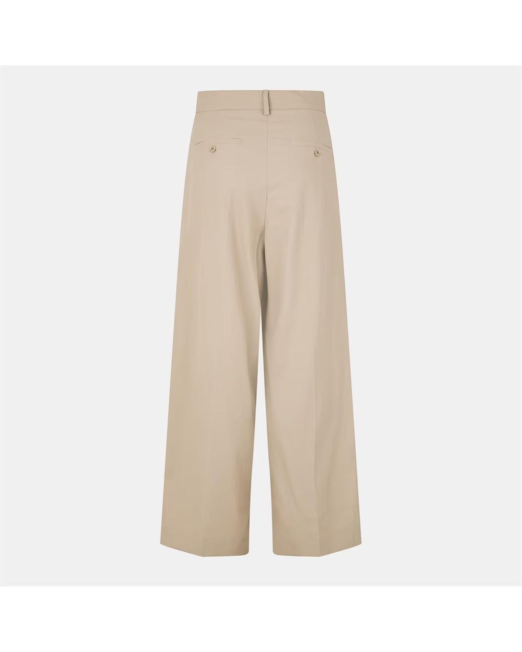 Weekend by Maxmara Natural Wide Leg Trousers