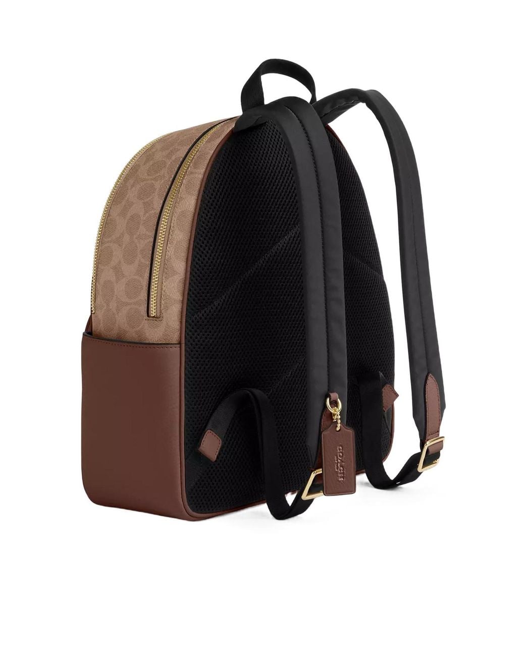 COACH Brown Court Backpack