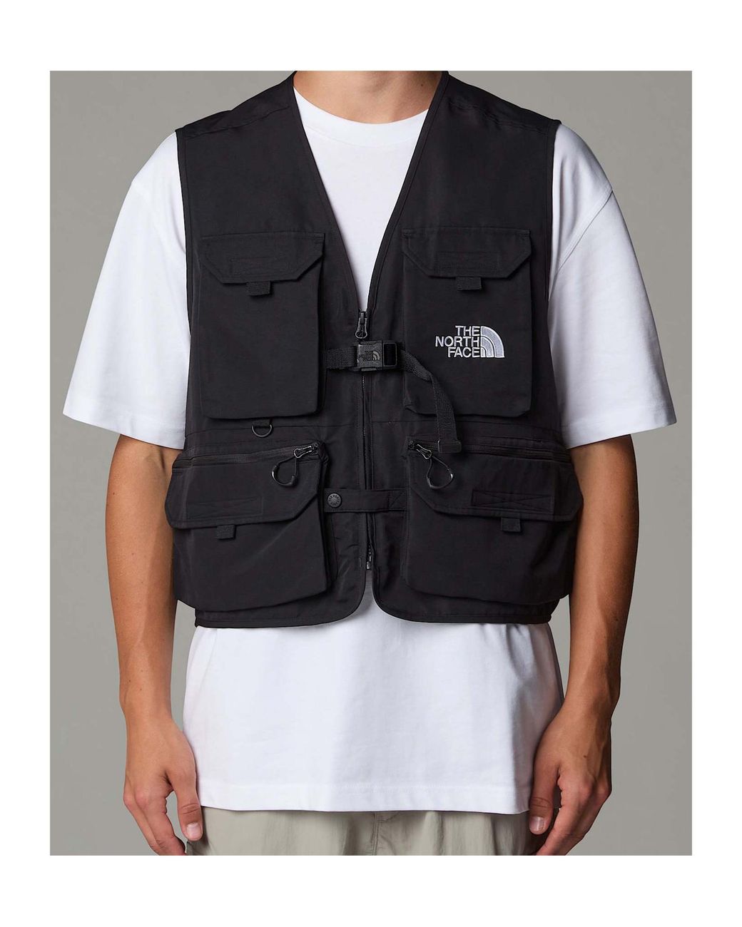 The North Face Black Nse Zipped Gilet for men