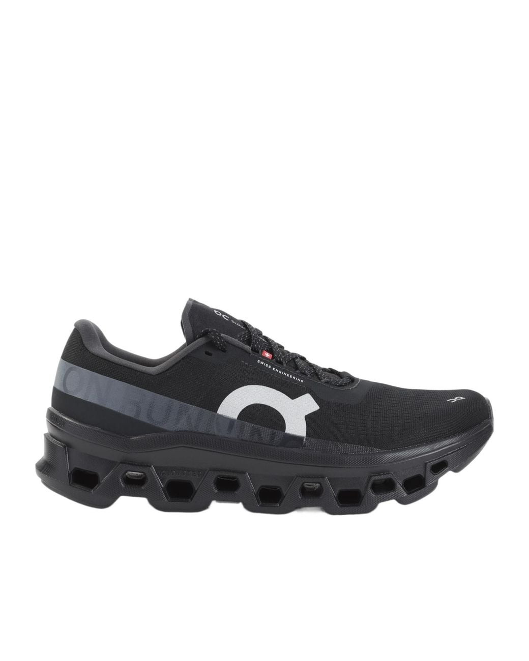 On Shoes Black Cloudmonster 1 Low-Top Sneakers for men