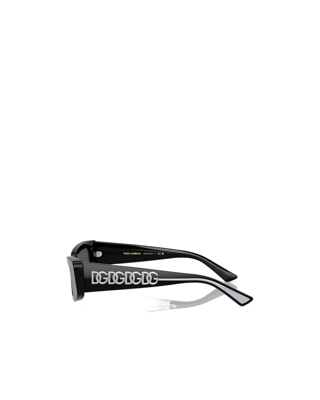 Dolce & Gabbana White Eyewear Cat-Eye Sunglasses