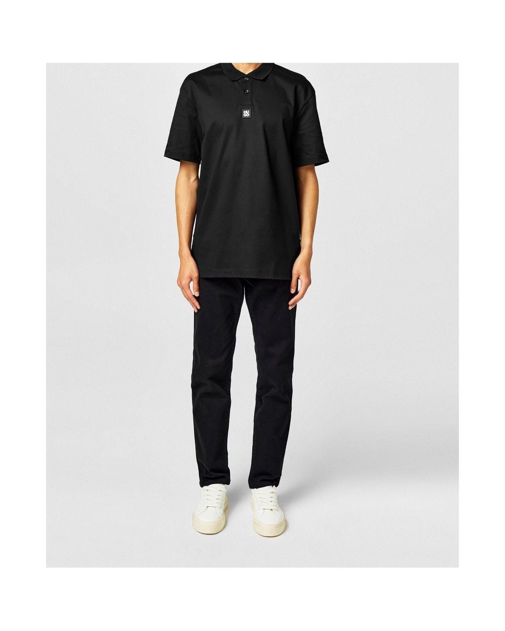 Boss Black Logo Short Sleeve Polo Shirt for men