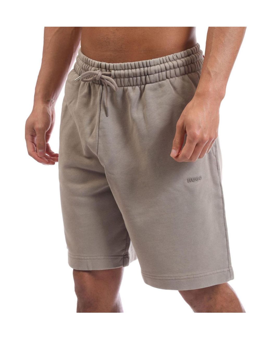 Boss Gray Dupaly Shorts for men