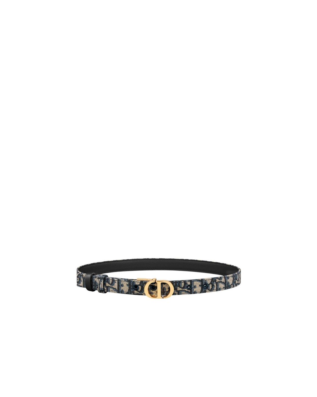 Dior White 30Montaigne Reversible Belt