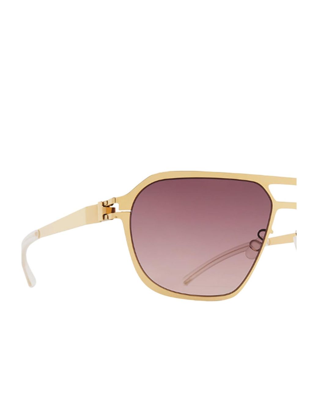 Mykita Pink Geometric Sunglasses for men