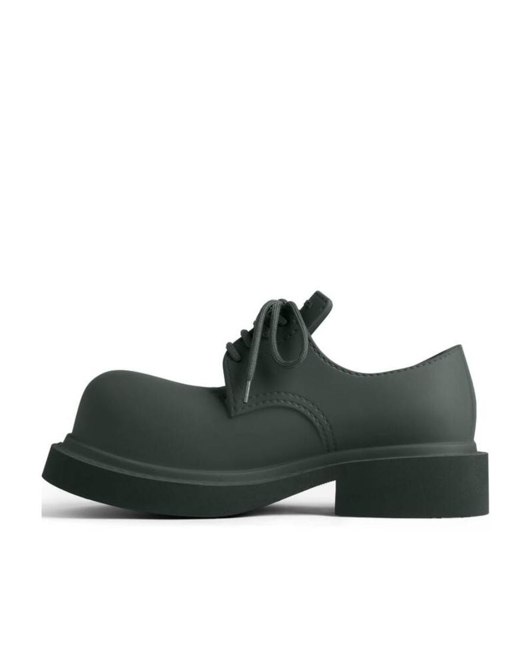 Balenciaga Steroid Derby Shoes in Green for Men | Lyst