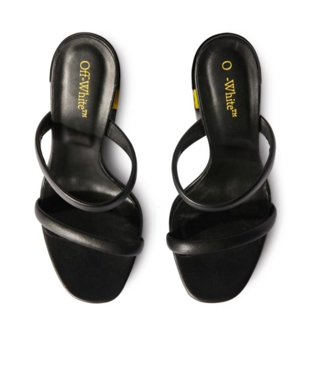 Off-White c/o Virgil Abloh Multicolor Meteor Cut-Out Open Toe Mules
