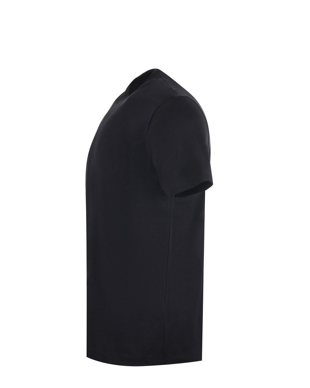 Dondup Black Crew Neck T-Shirt for men