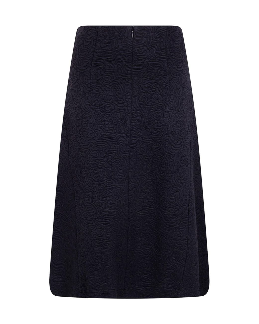 Dries Van Noten Blue Husosy Flared Skirt