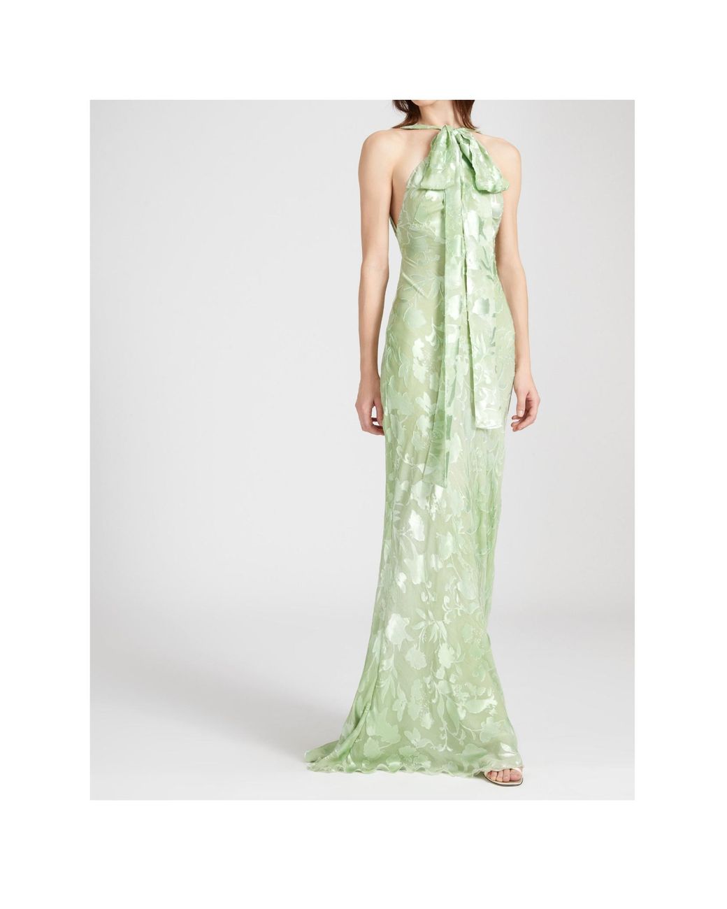 ワンピース ERMANNO SCERVINO DENIM-PRINT JACQUARD LONG DRESS Ermanno Scervino Jacquard Maxi Dress | Blue | FARFETCH PH