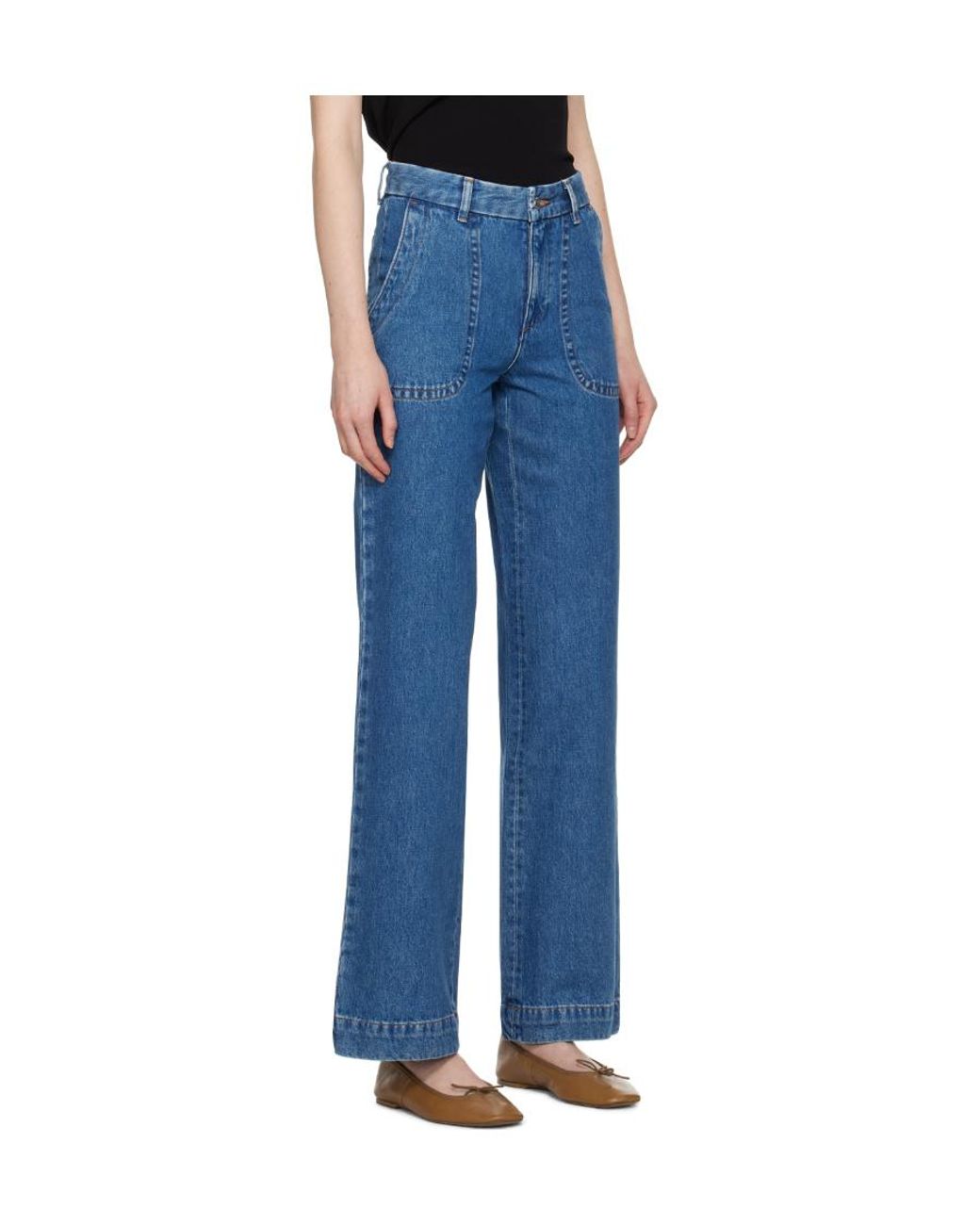 A.P.C. Blue Seaside Denim Jeans