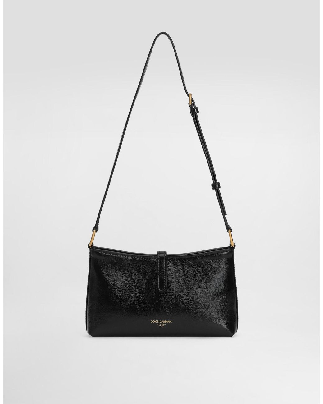 Dolce & Gabbana Black Lock Shoulder Bag