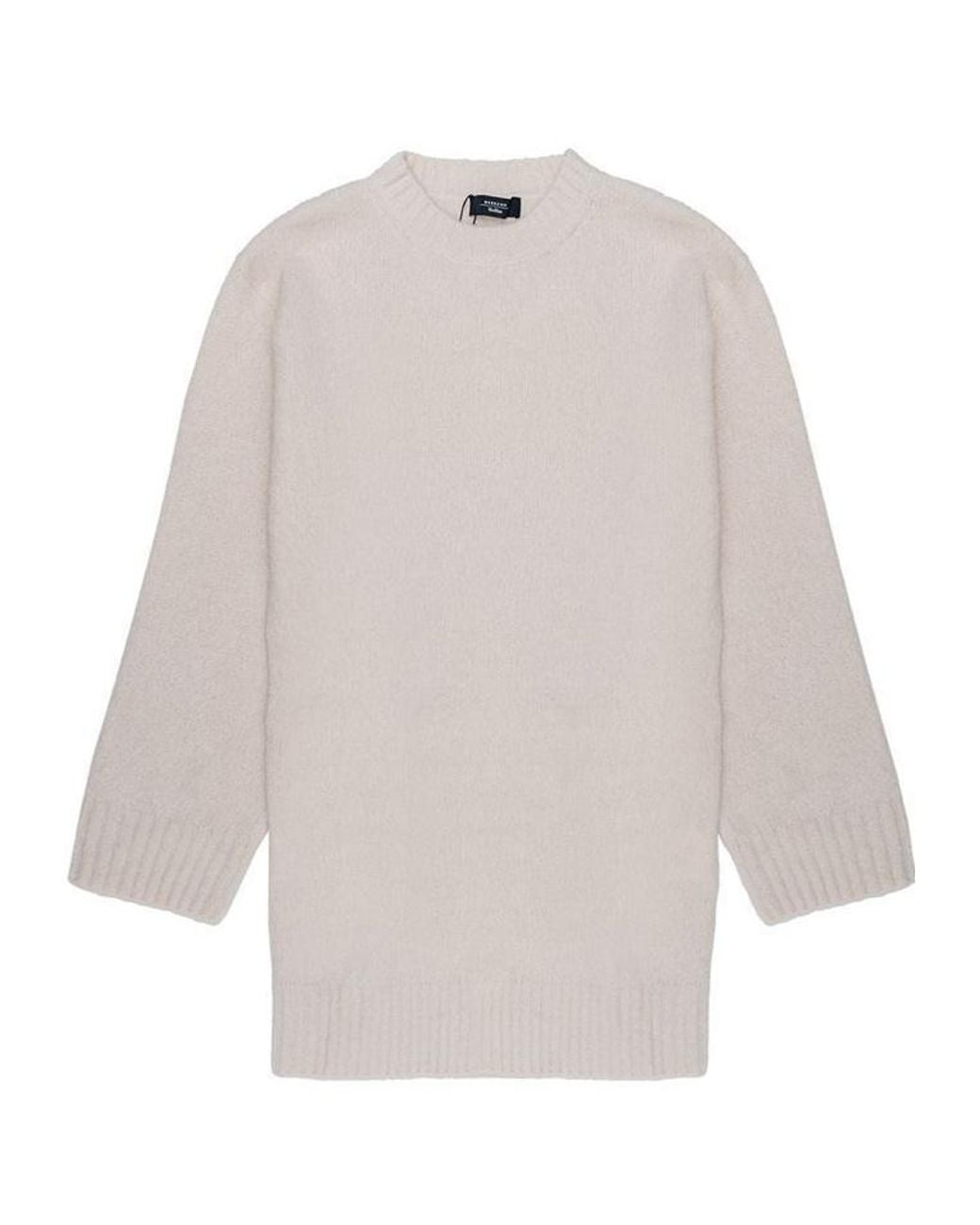 Weekend by Maxmara White Long-Sleeved Sweater
