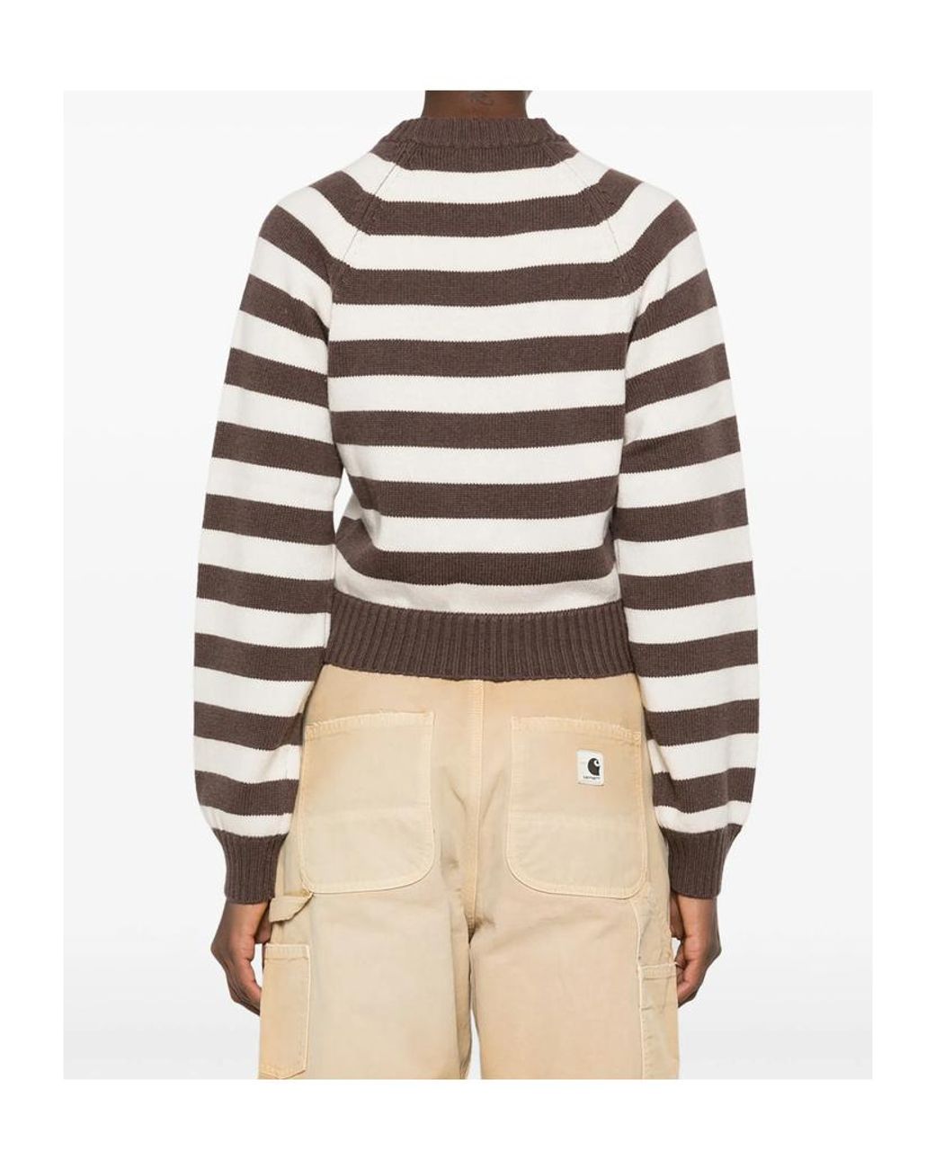 Sporty & Rich White Long-Sleeved Sweater